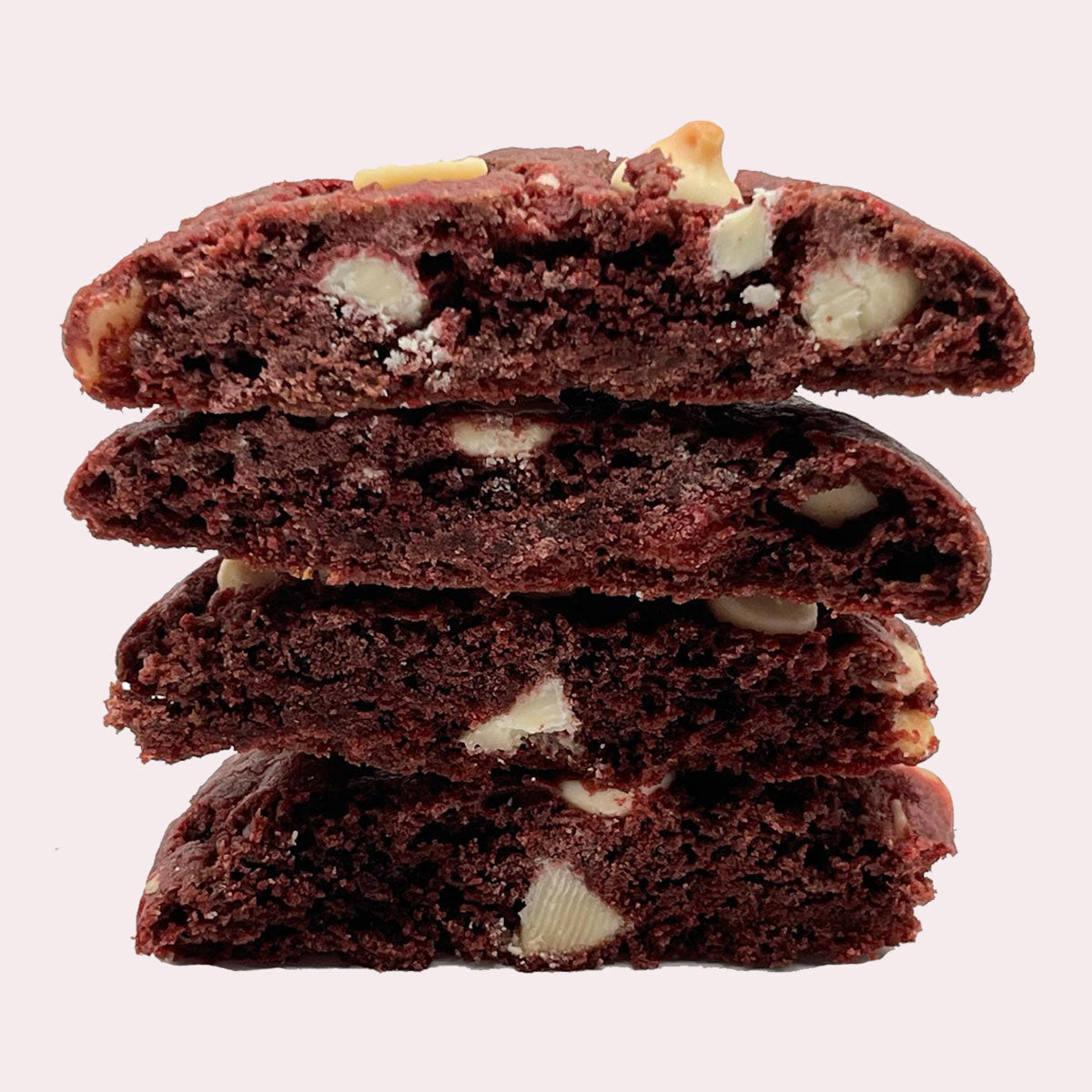 Red Velvet Chocolate Chip Cookies