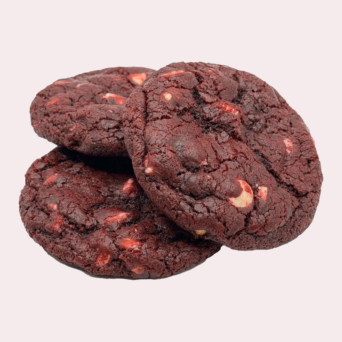 Red Velvet Chocolate Chip Cookies