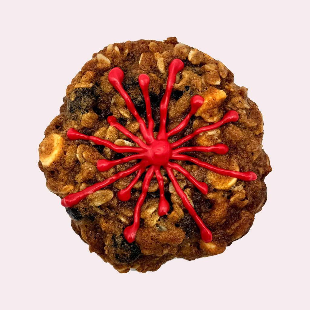 White Chocolate Chip Cherry Oatmeal Cookies