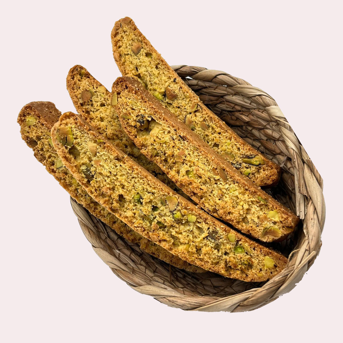 Pistachio-Orange Biscotti