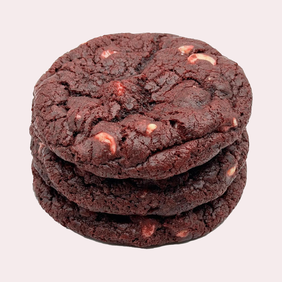Red Velvet Chocolate Chip Cookies